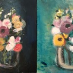 floral paintings by leah prusiner