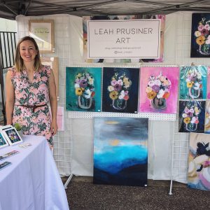 Leah Prusiner art market art vendor
